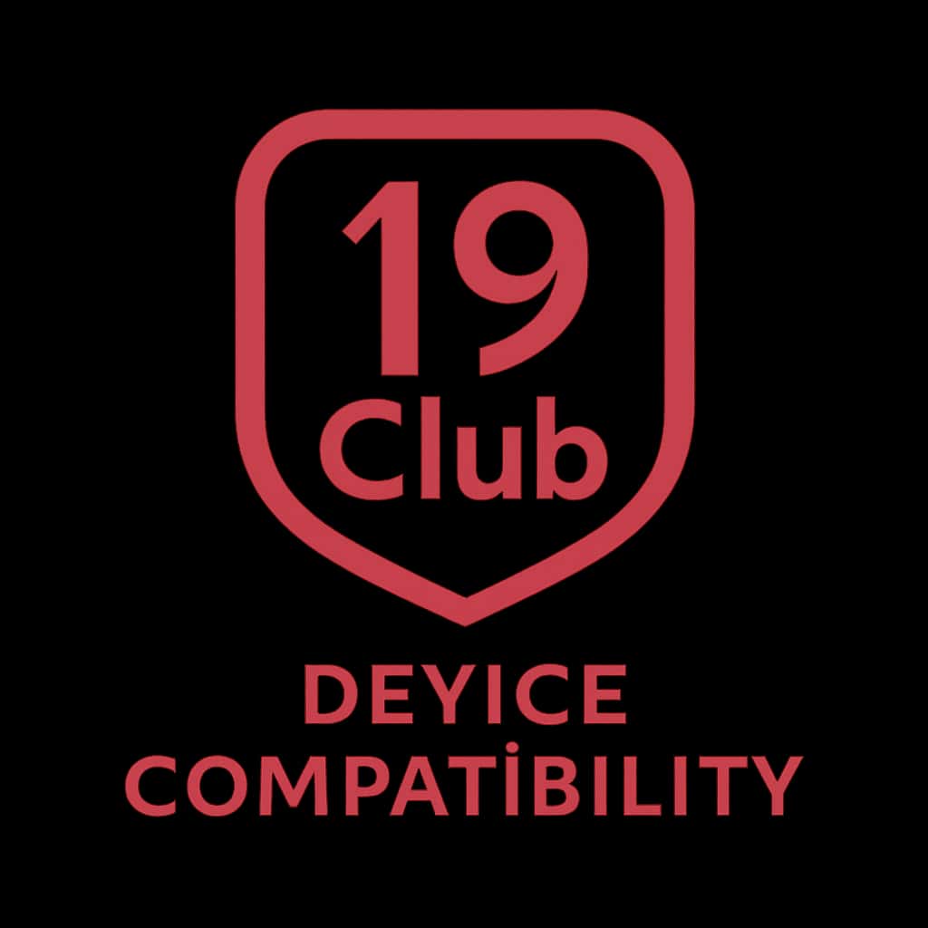 Icon representing 19 Club Device Compatibility guidance.